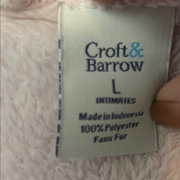 Cozy fleece bathrobe - Picture 2 of 3